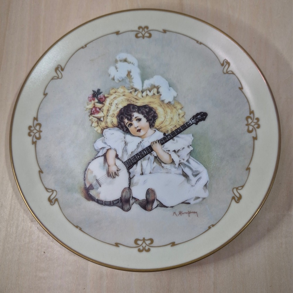 Maud Humphrey Bogart Susanna Little Ladies Collector Plate Hamilton Collection